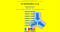Desktop Screenshot of eurotools.it